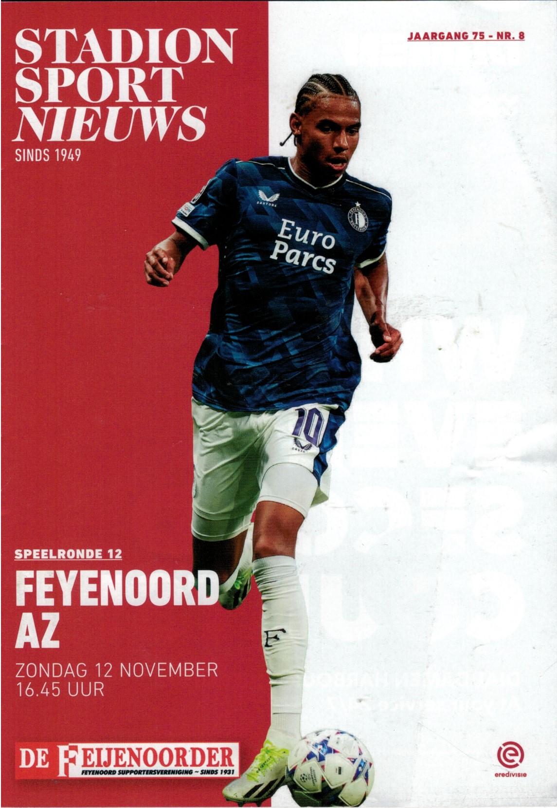 AZ Programma 12-nov-2023 Feyenoord uit